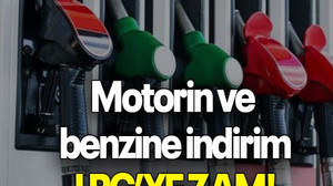 Motorin ve benzine indirim LPG’YE ZAM!